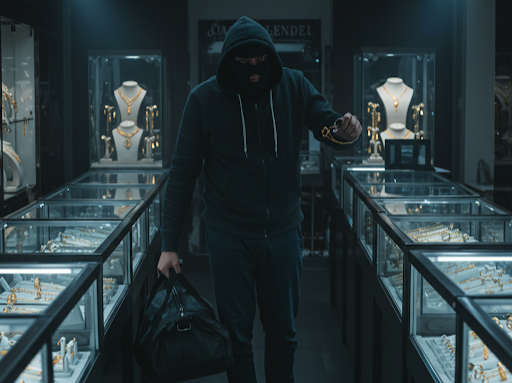 podiumnews.com-Bobol Plafon Toko Seminyak, Maling Perhiasan Foya-Foya